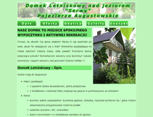 Tablet Screenshot of domekletniskowy.2taj.net
