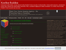 Tablet Screenshot of kostka-rubika.2taj.net
